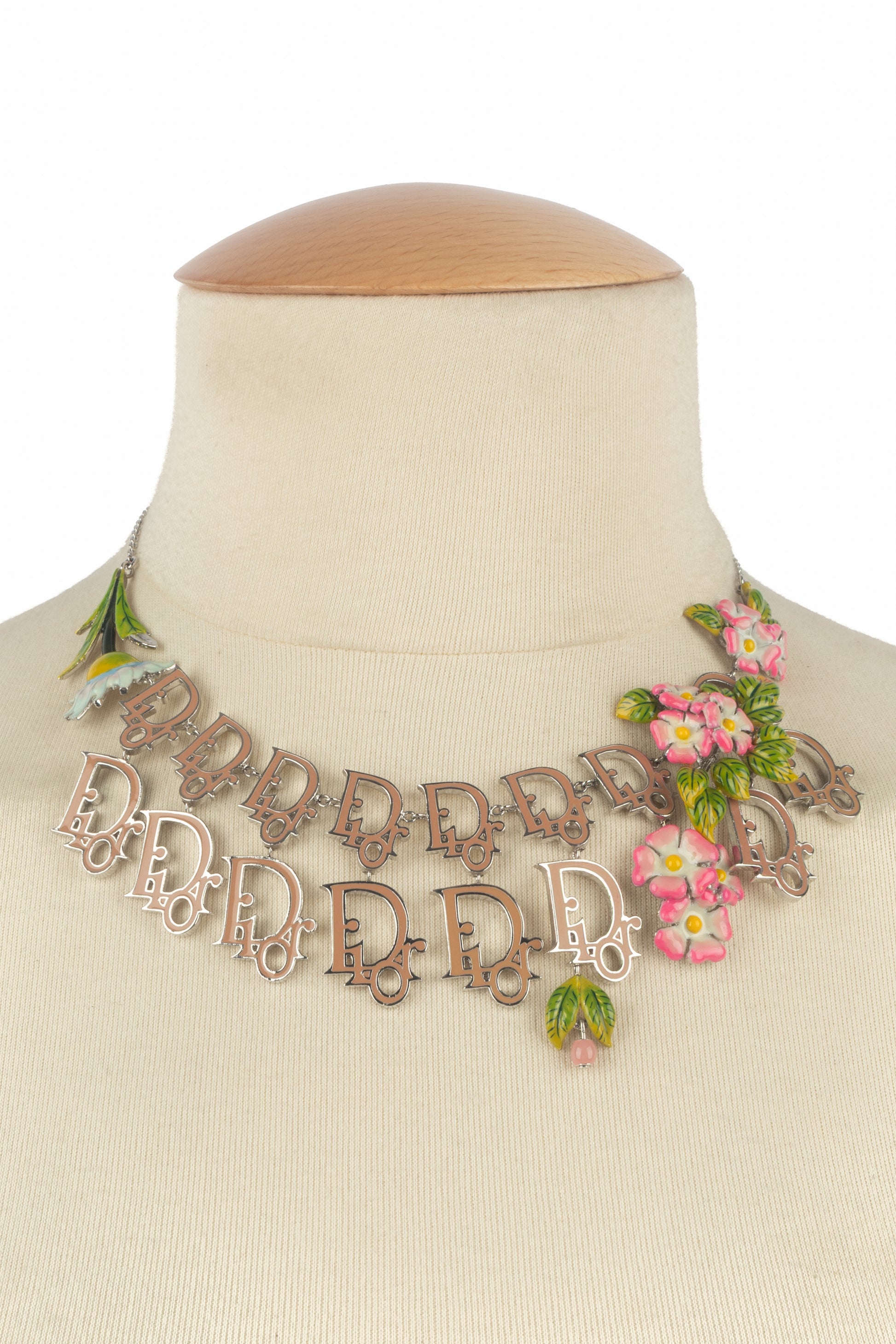 Collier émaillé Dior 2000's