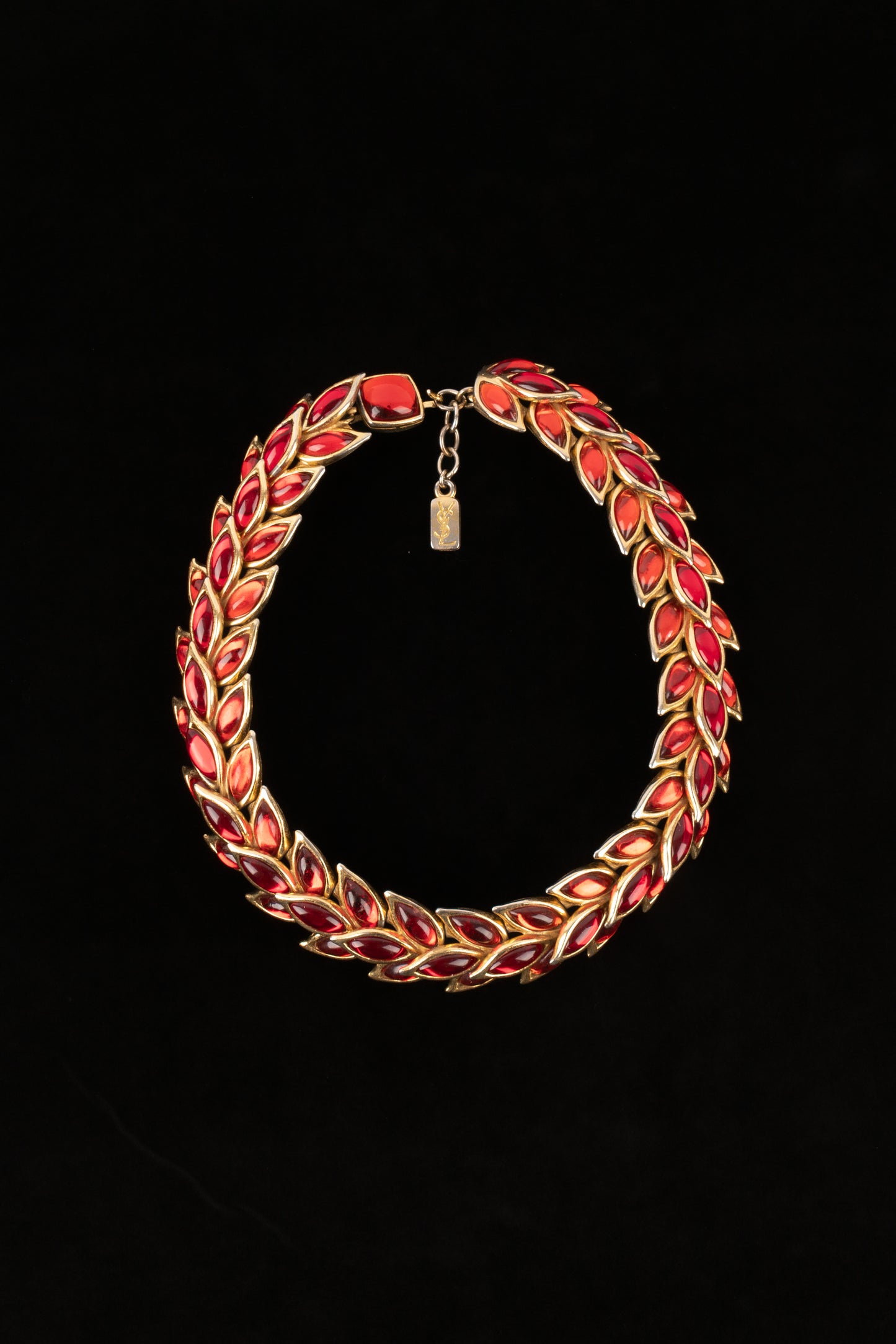 Collier "épi de blé" Yves Saint Laurent