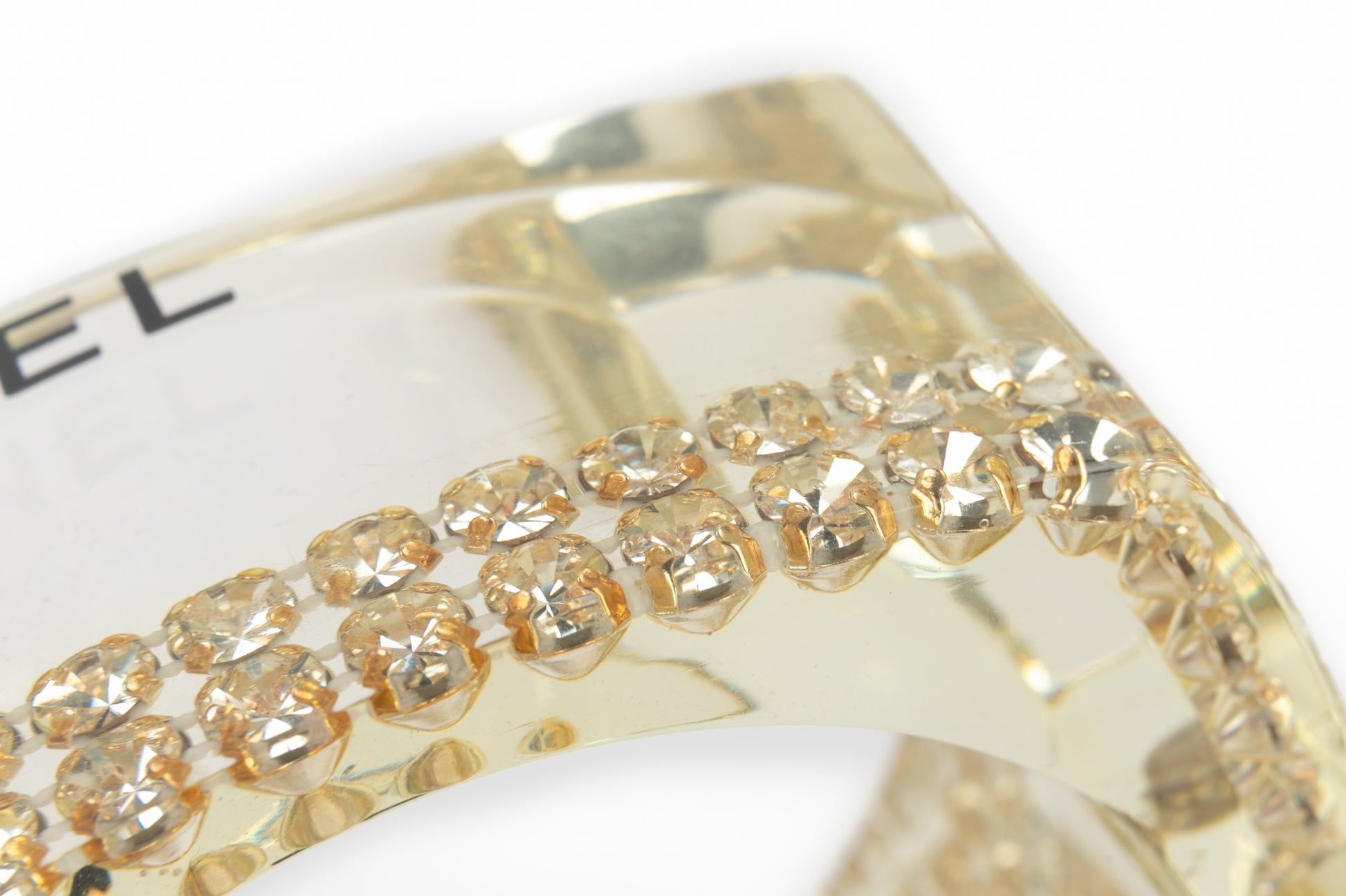 Bracelet en lucite Chanel 2005