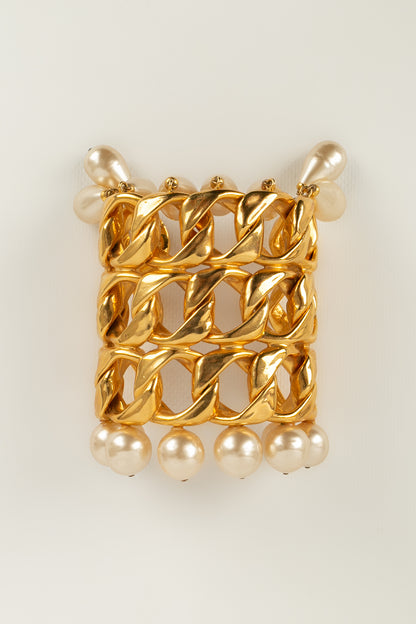 Bracelet manchette Chanel Automne-Hiver 1990