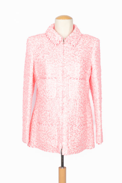 Veste rose Chanel Printemps 2020