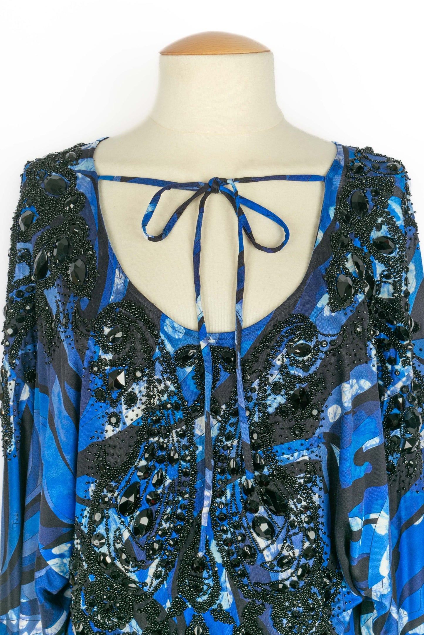 Robe bleue Emilio Pucci