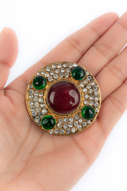 Broche en pâte Chanel 