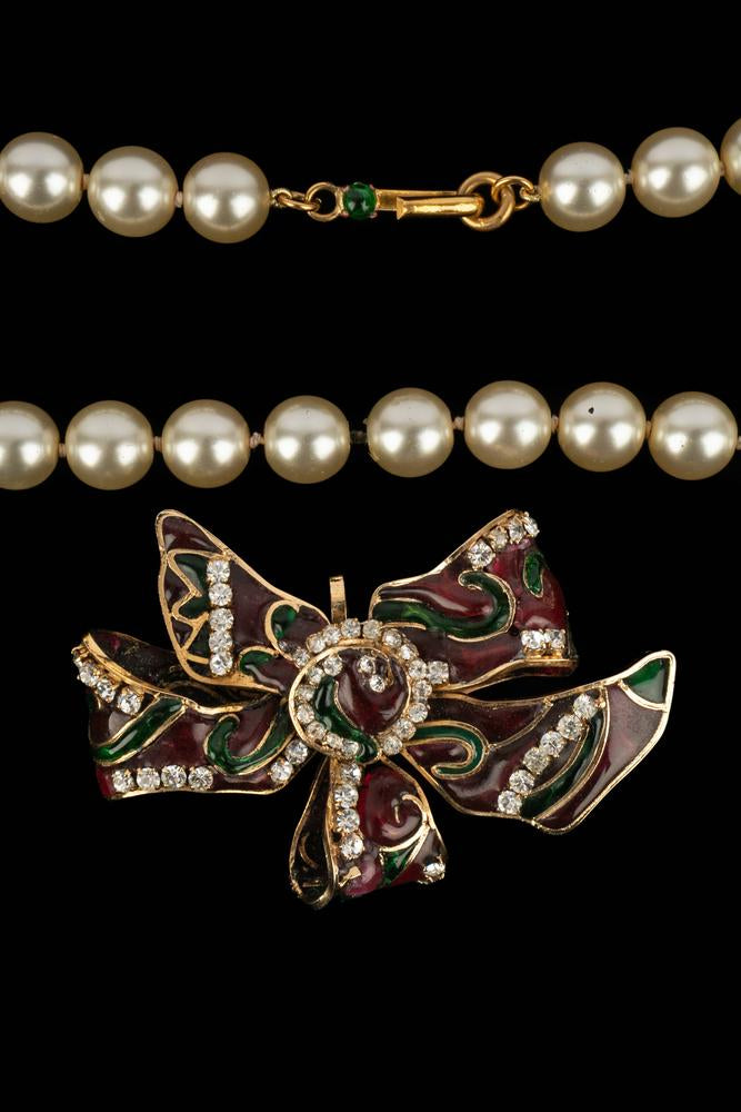 Parure "Noeud" Chanel 1980's