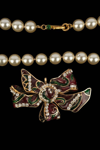 Parure "Noeud" Chanel 1980's
