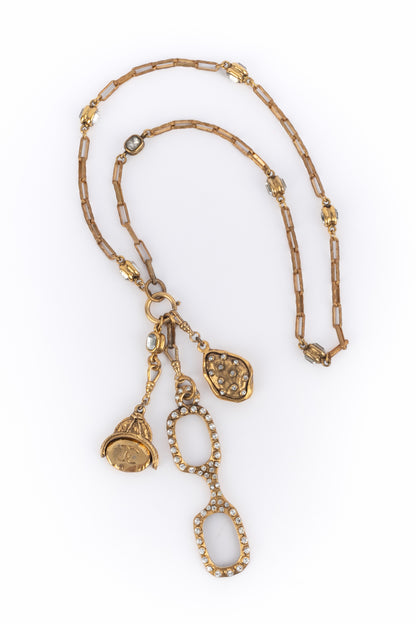 Collier breloques Chanel