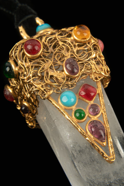 Rare pendentif Chanel Automne 1993