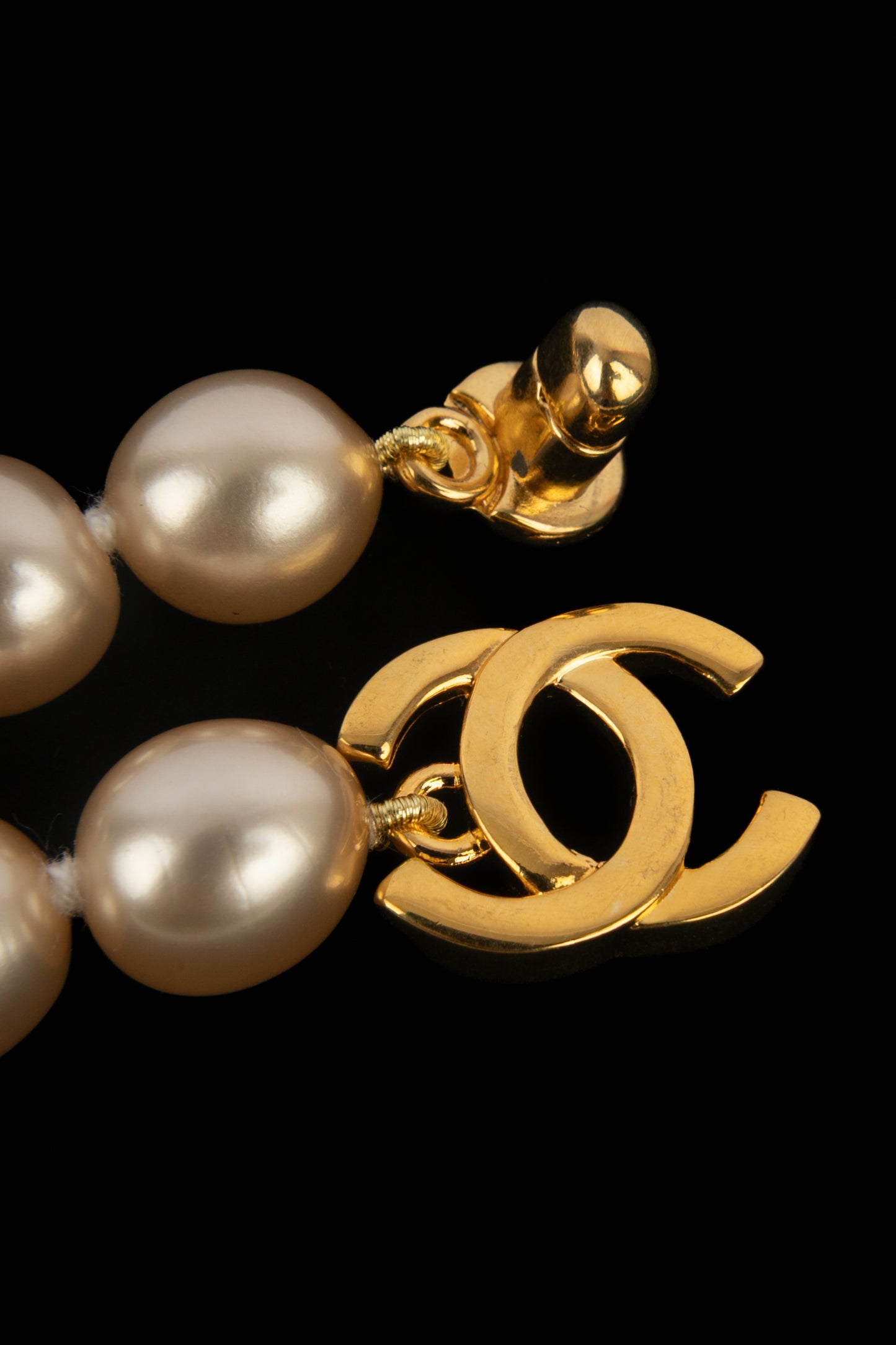 Collier de perles "tourniquet" Chanel 1996