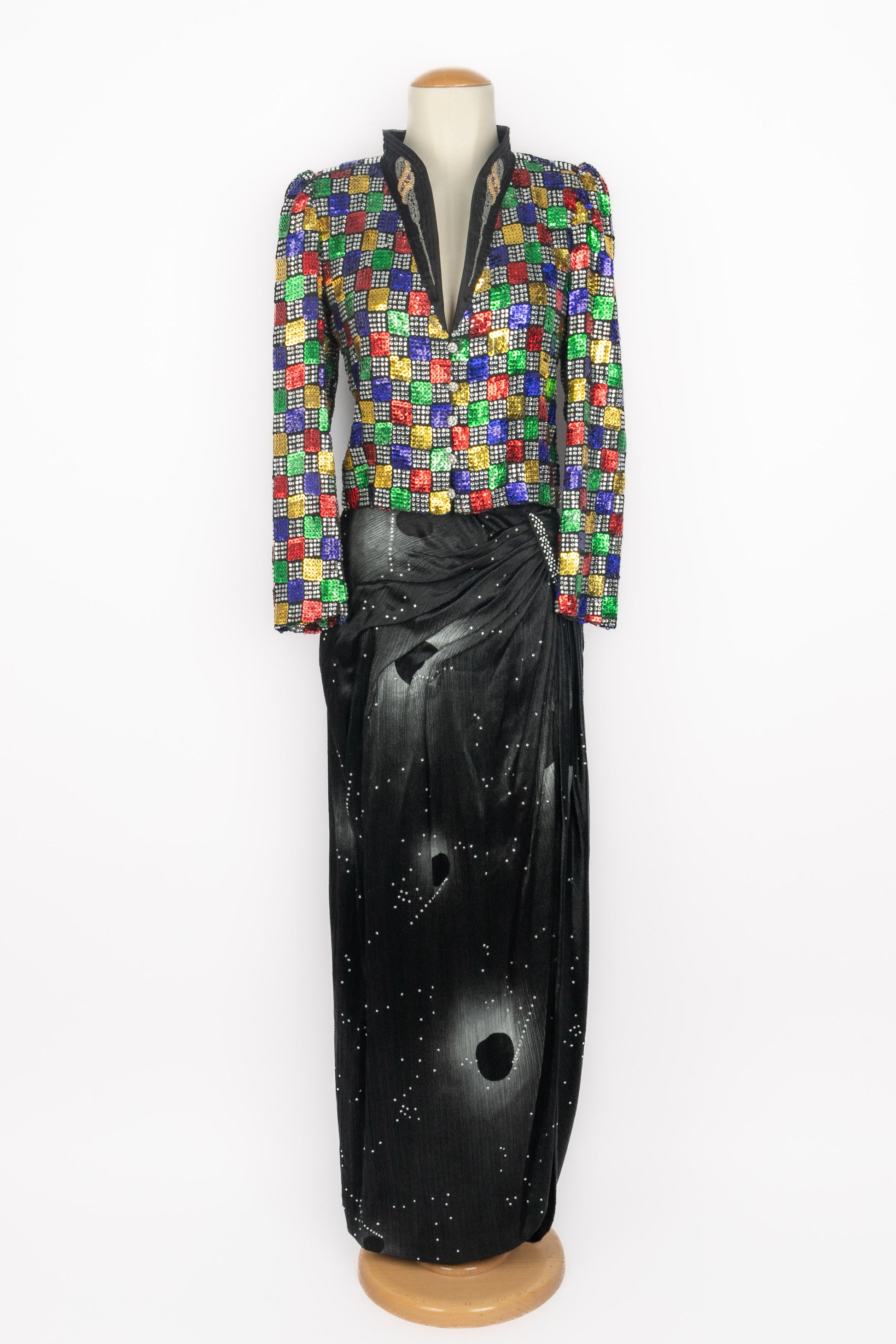 Ensemble du soir Emanuel Ungaro Haute Couture 1979