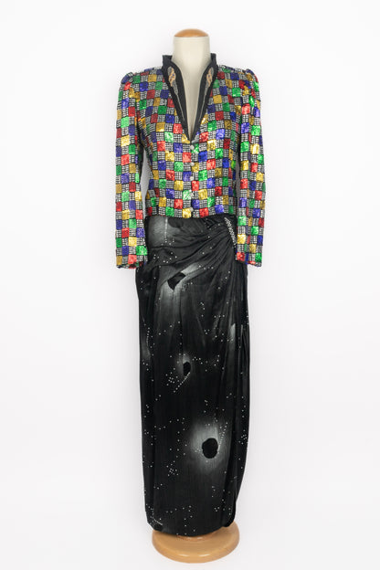 Ensemble du soir Emanuel Ungaro Haute Couture 1979