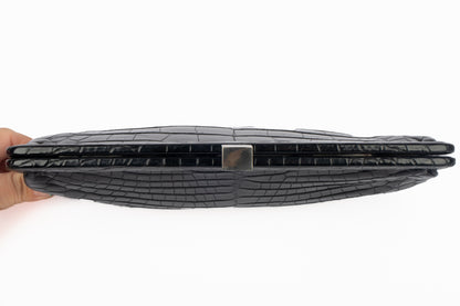 Pochette en crocodile Dior 