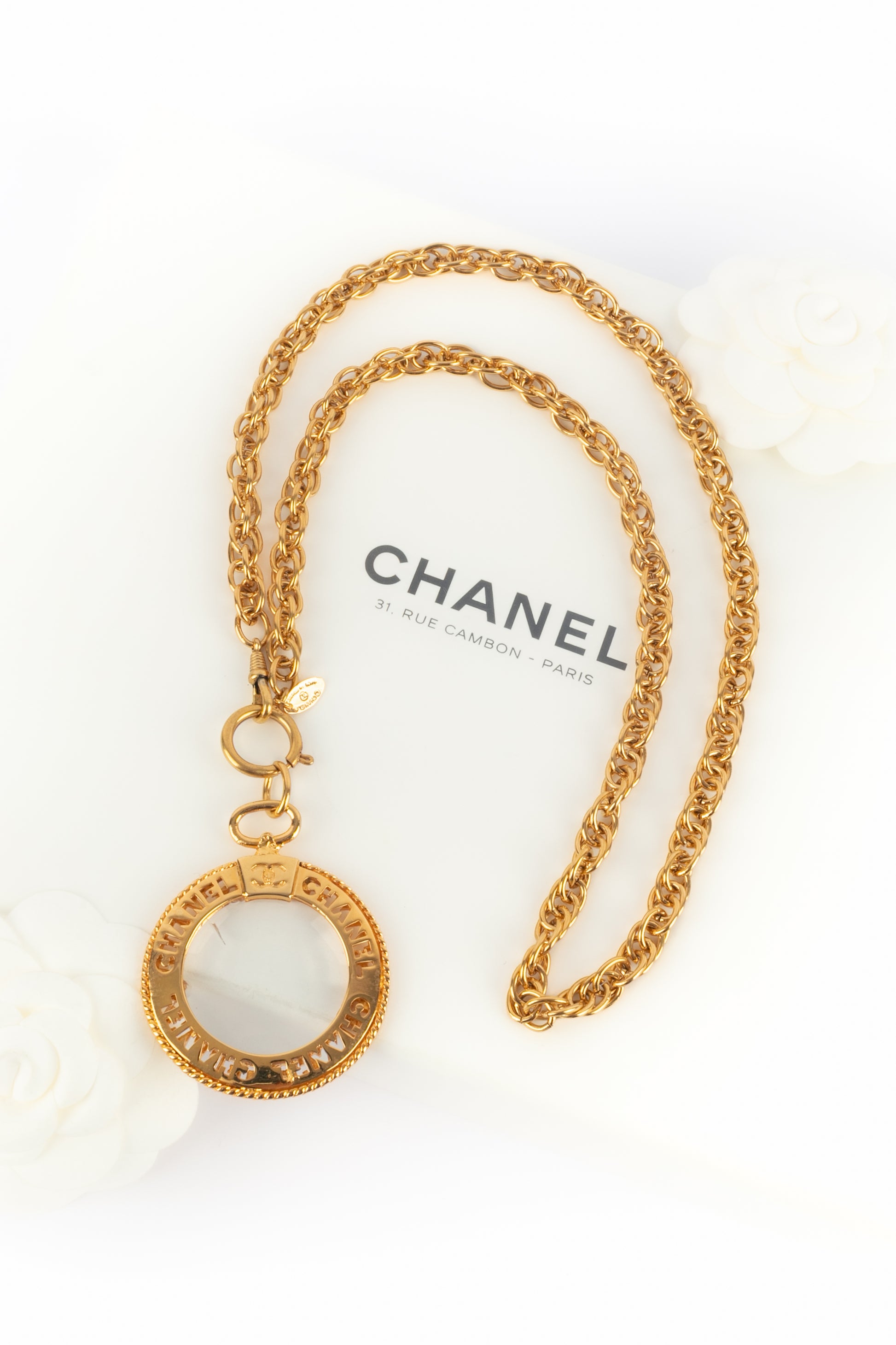 Collier loupe Chanel 1980's