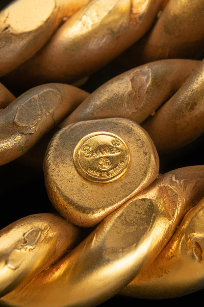 Bracelet manchette Chanel 1990