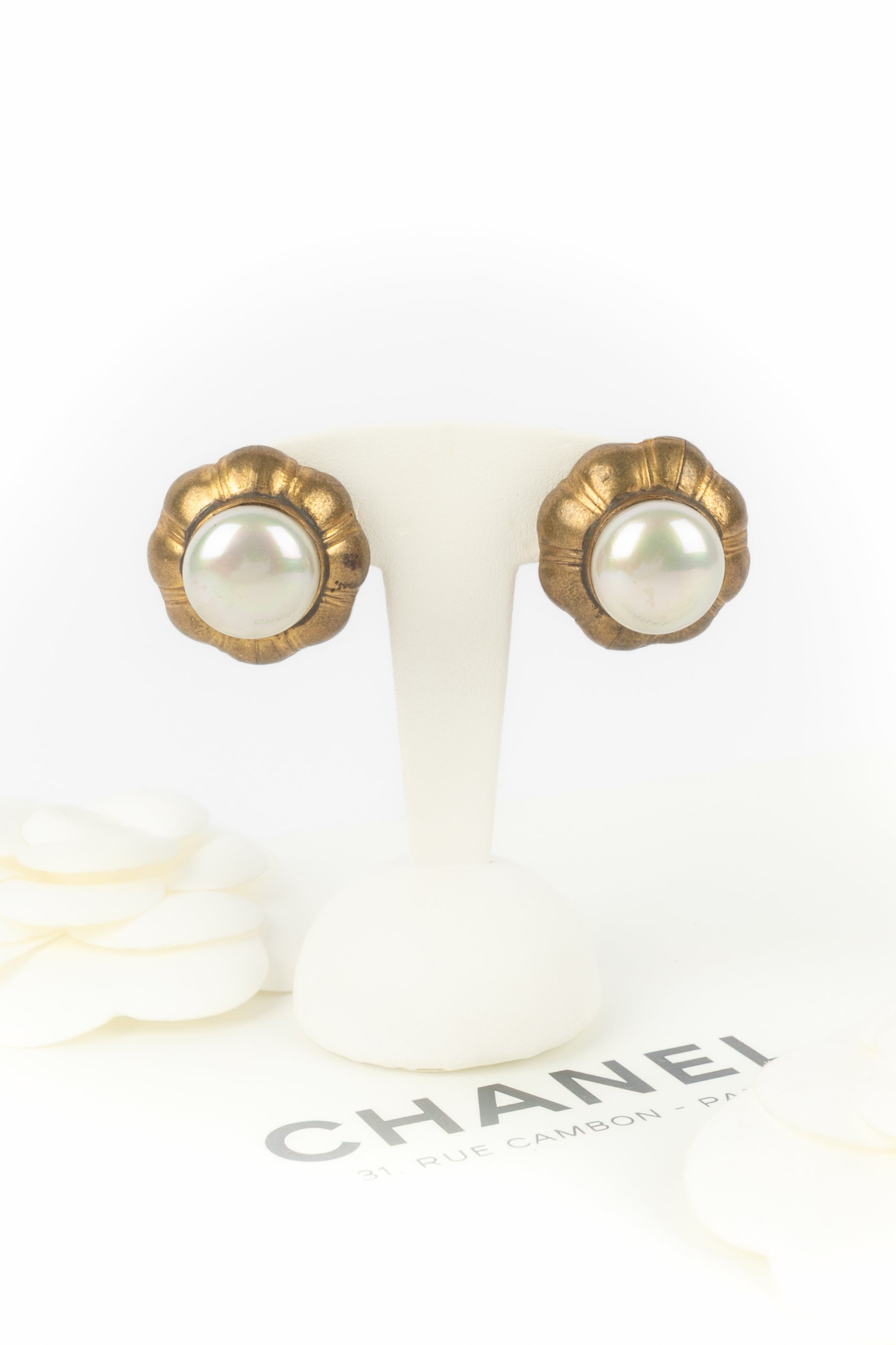Boucles d'oreilles Chanel Haute Couture 