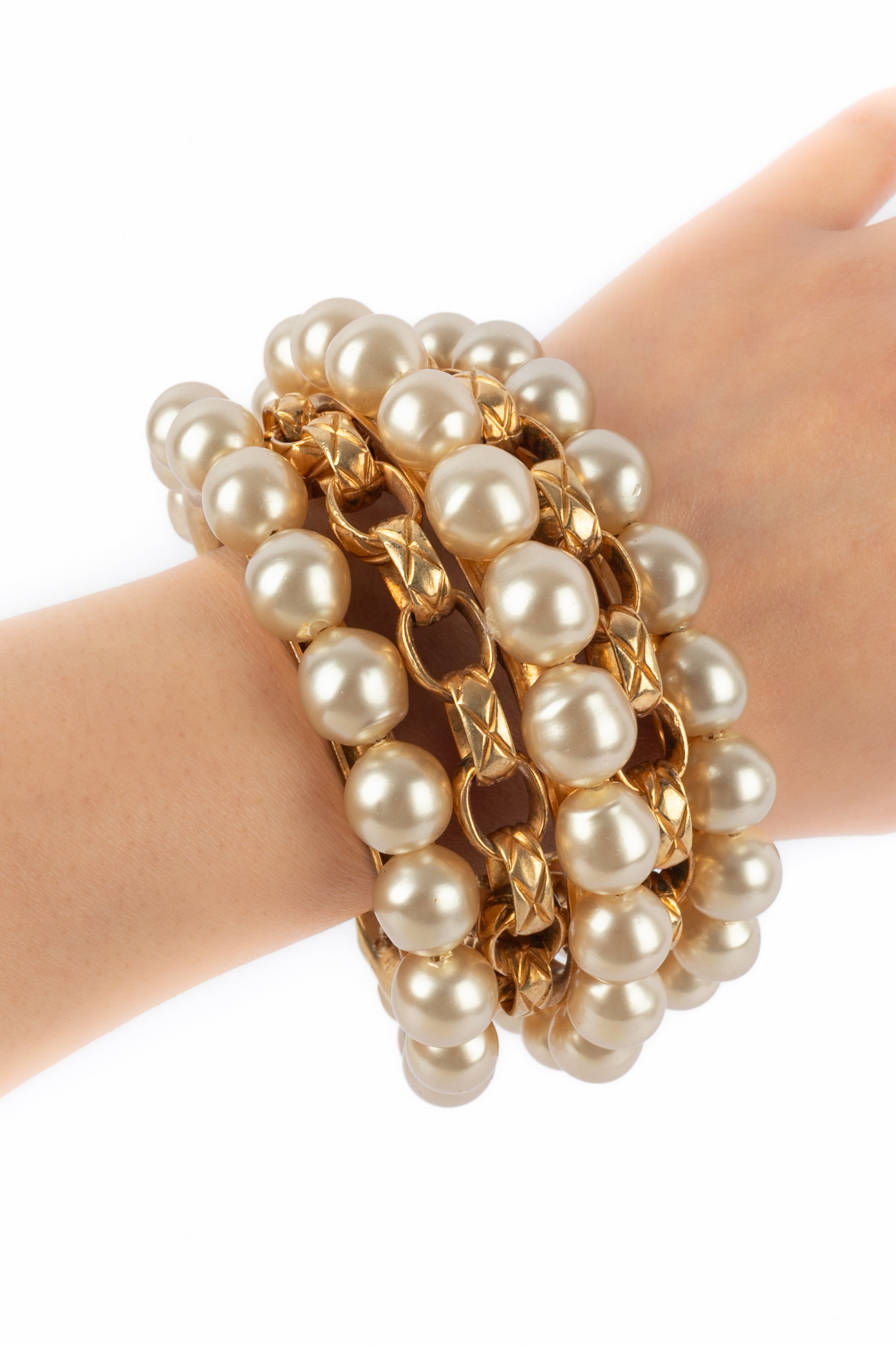 Bracelet manchette Chanel