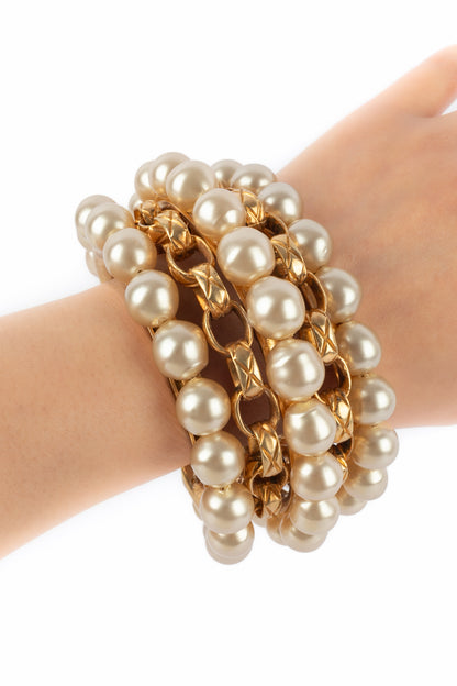 Bracelet manchette Chanel