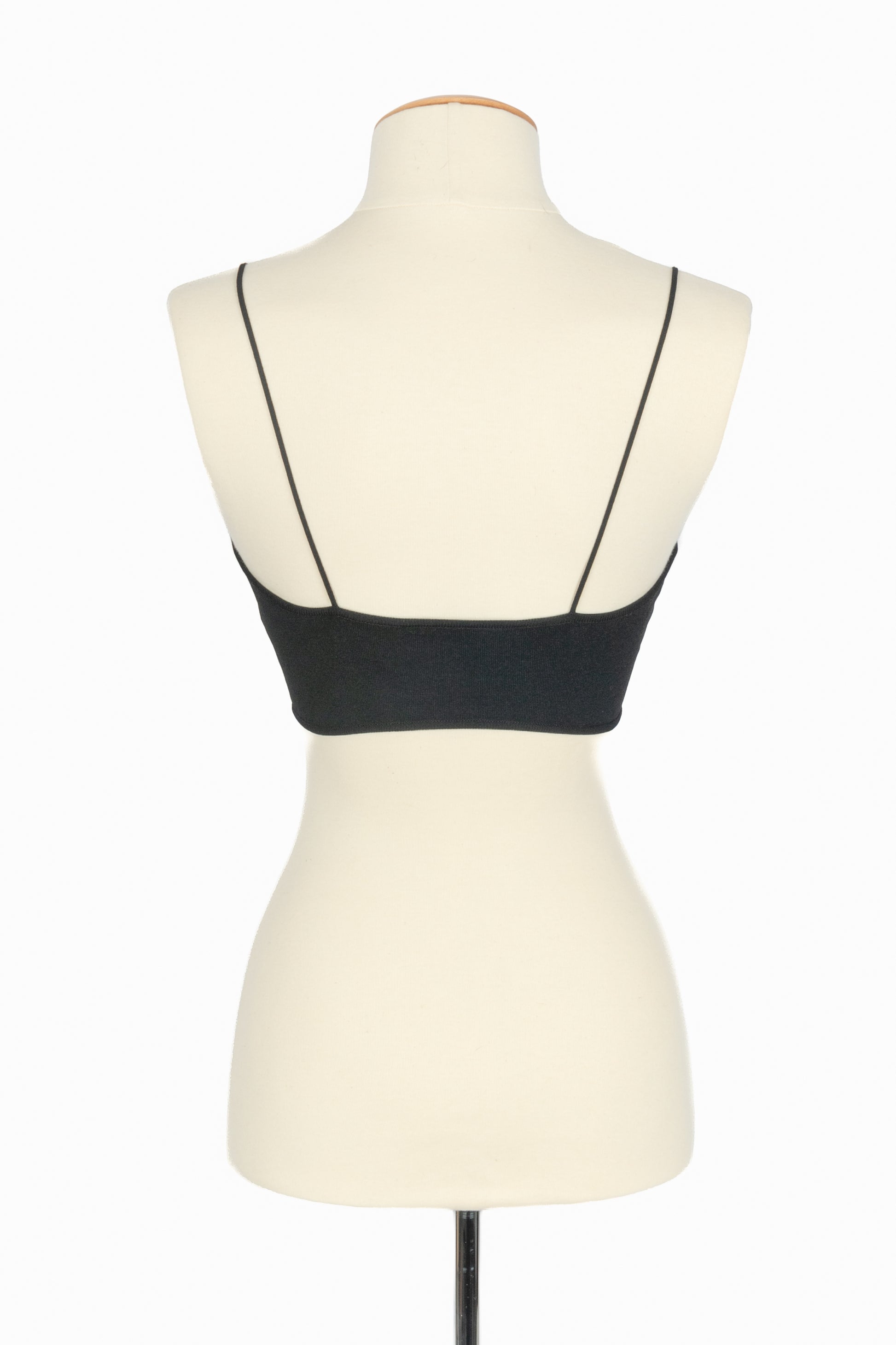 Robe noire Roberto Cavalli Printemps 2012