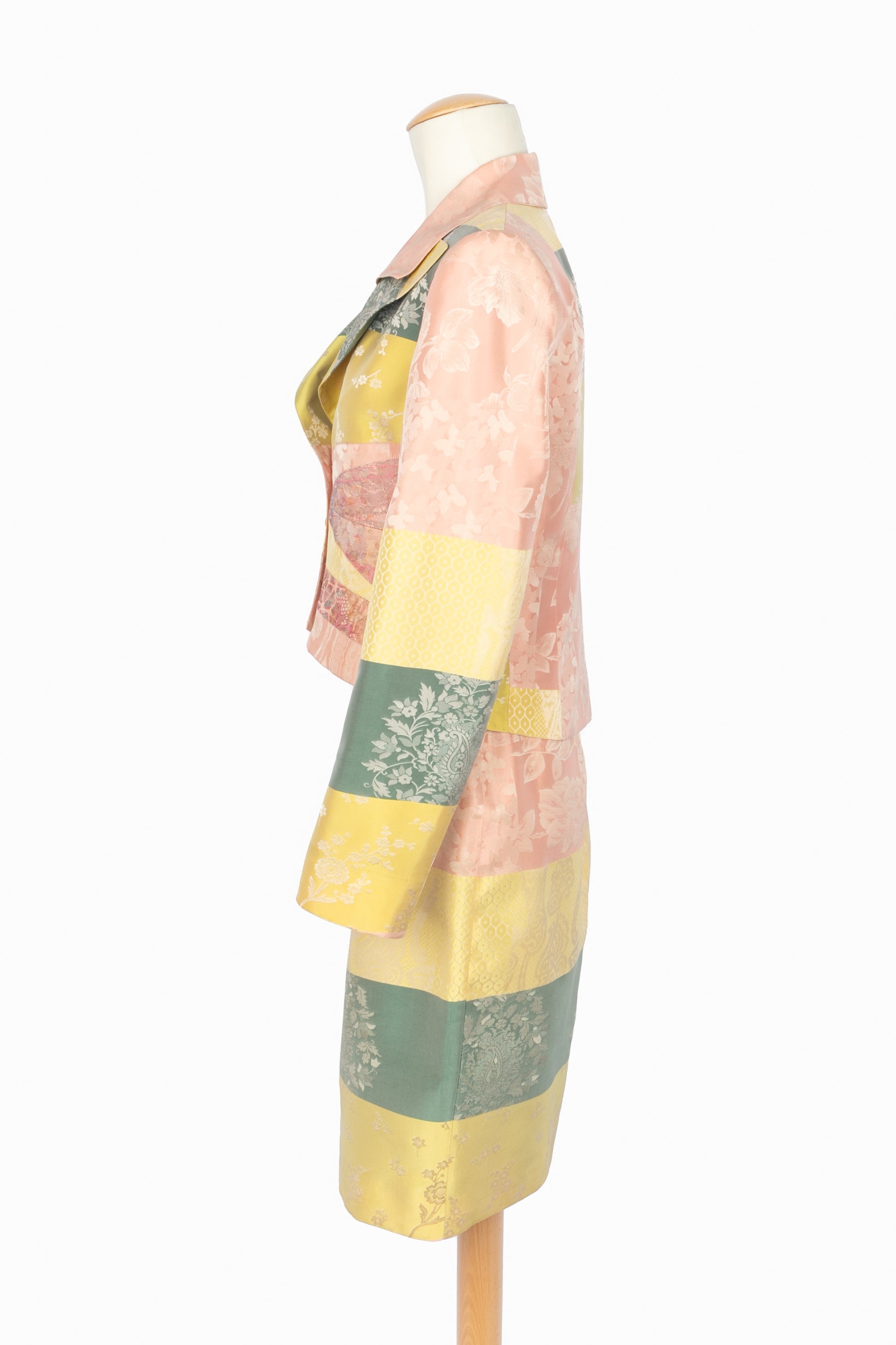 Tailleur jupe Christian Lacroix Printemps-Eté 1998