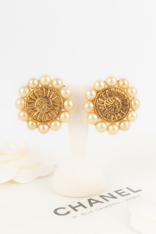 Boucles d'oreilles astres Chanel