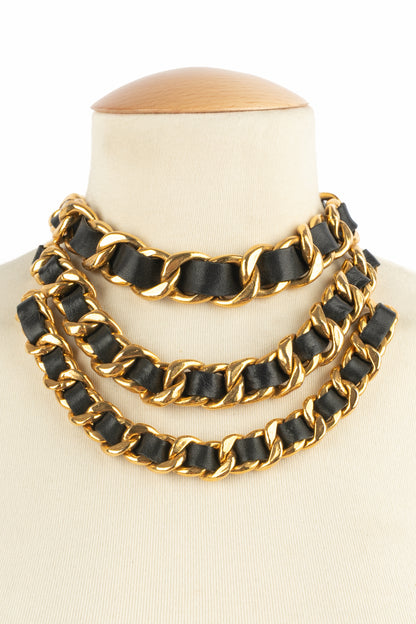 Collier Chanel Hiver 1991