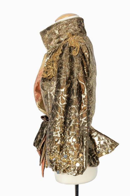 Veste dorée Carven Haute Couture Automne 2004-2005