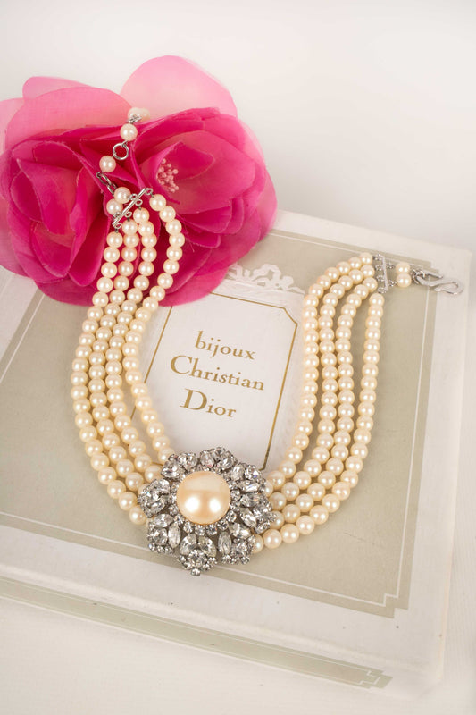 Collier de perles Dior