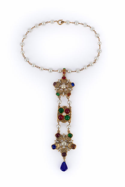 Collier byzantin Chanel 1985