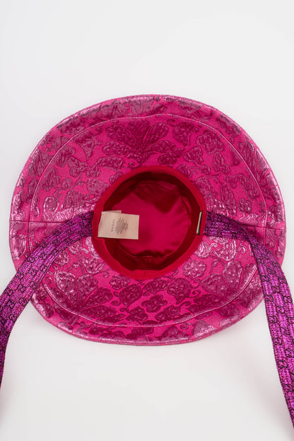 Chapeau rose Gucci