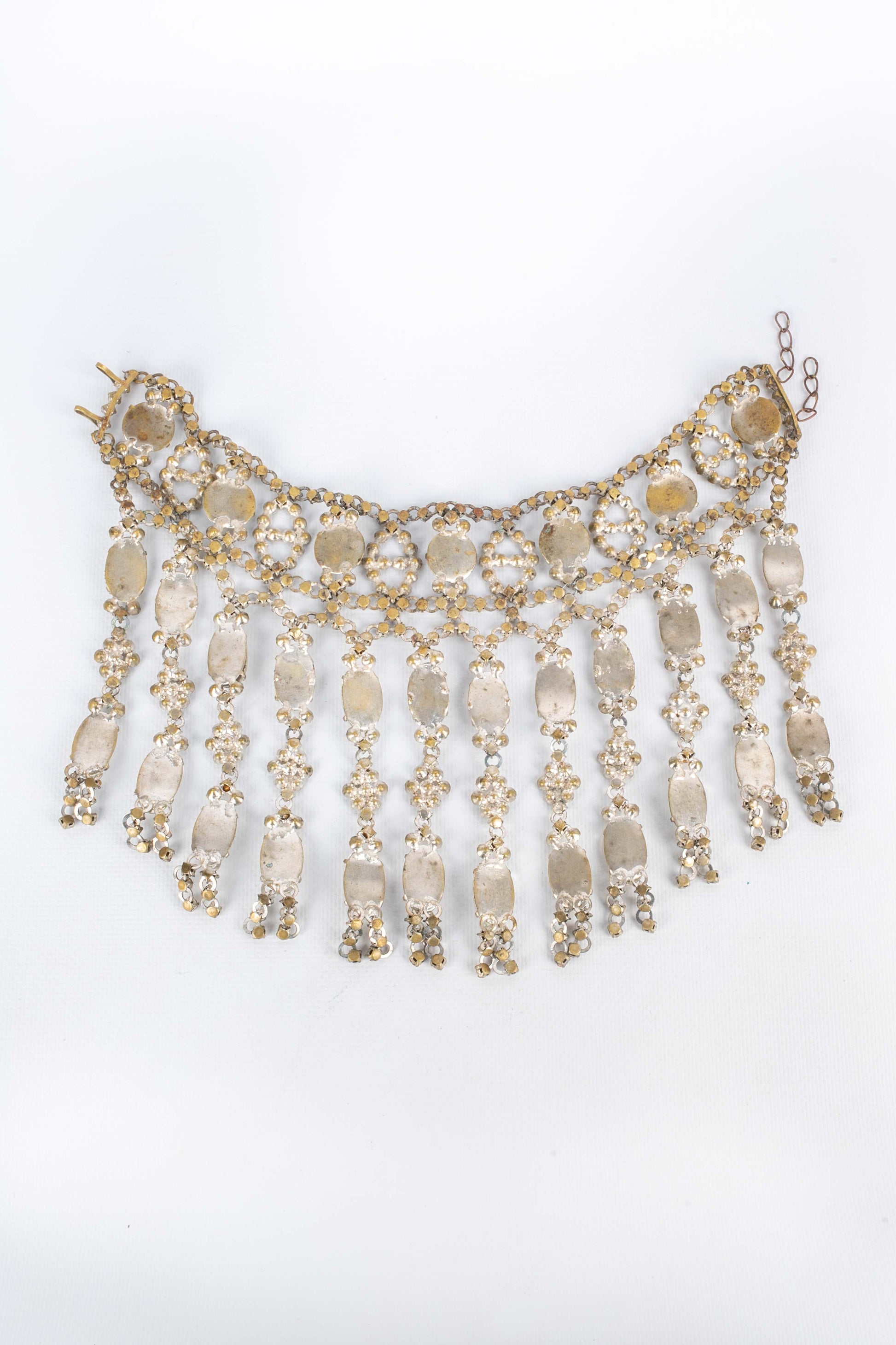 Collier strassé de théâtre