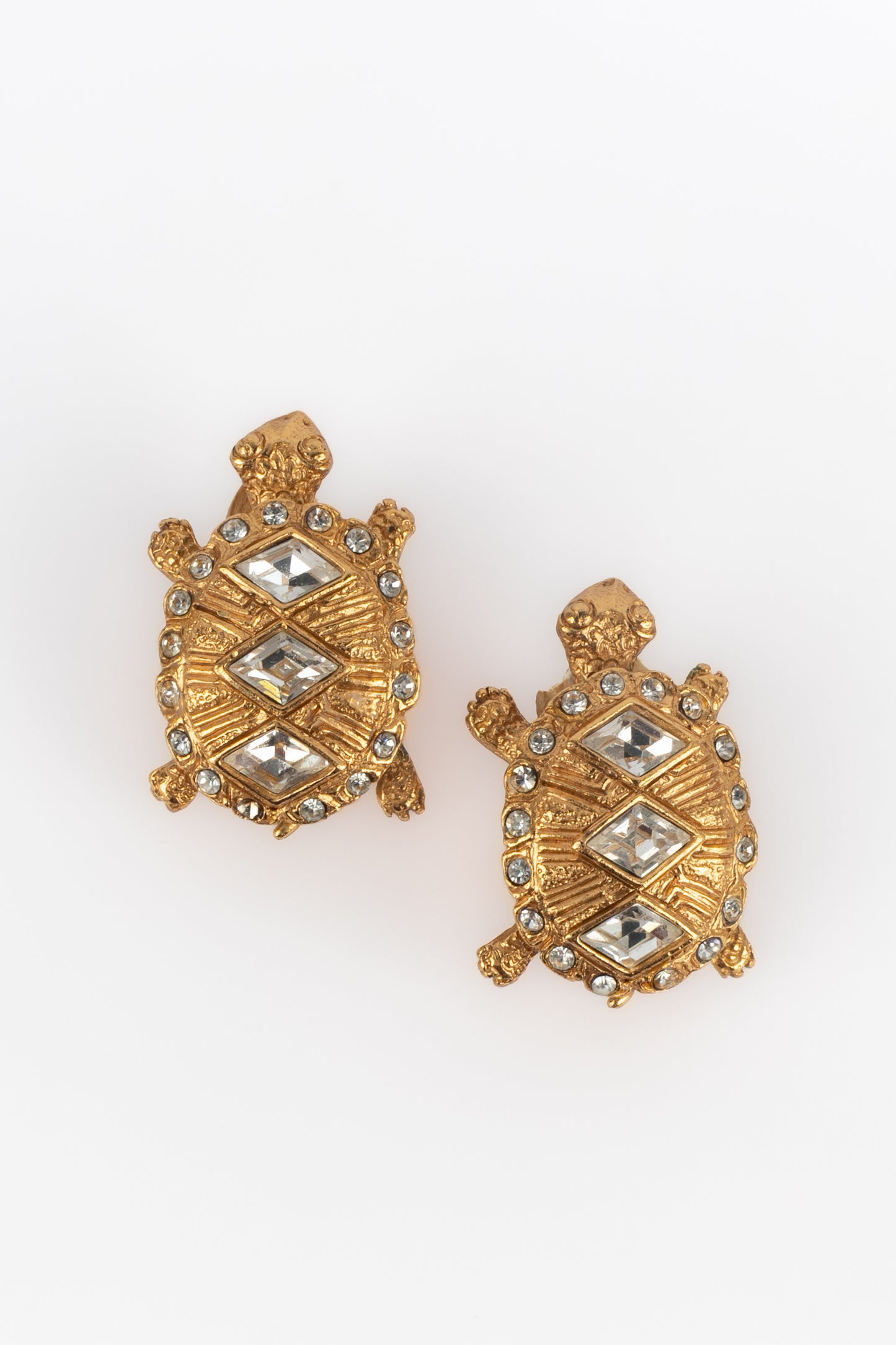 Boucles d'oreilles tortues Dior