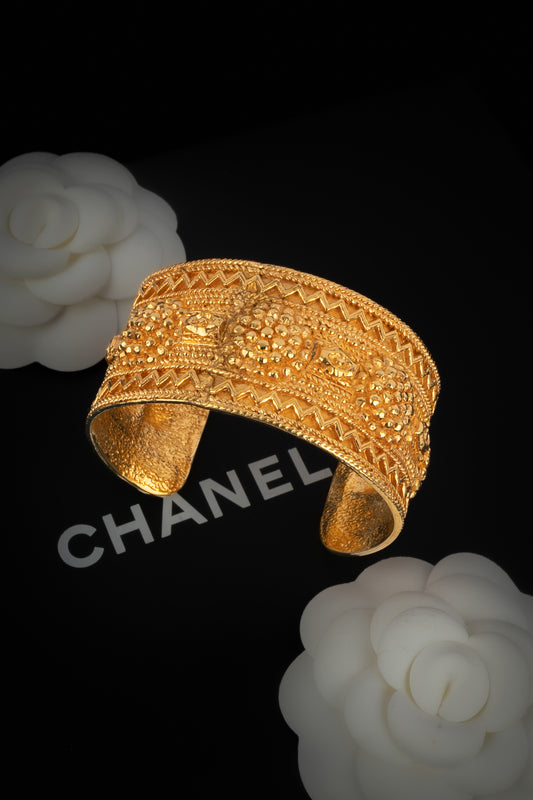 Bracelet manchette Chanel 1985's