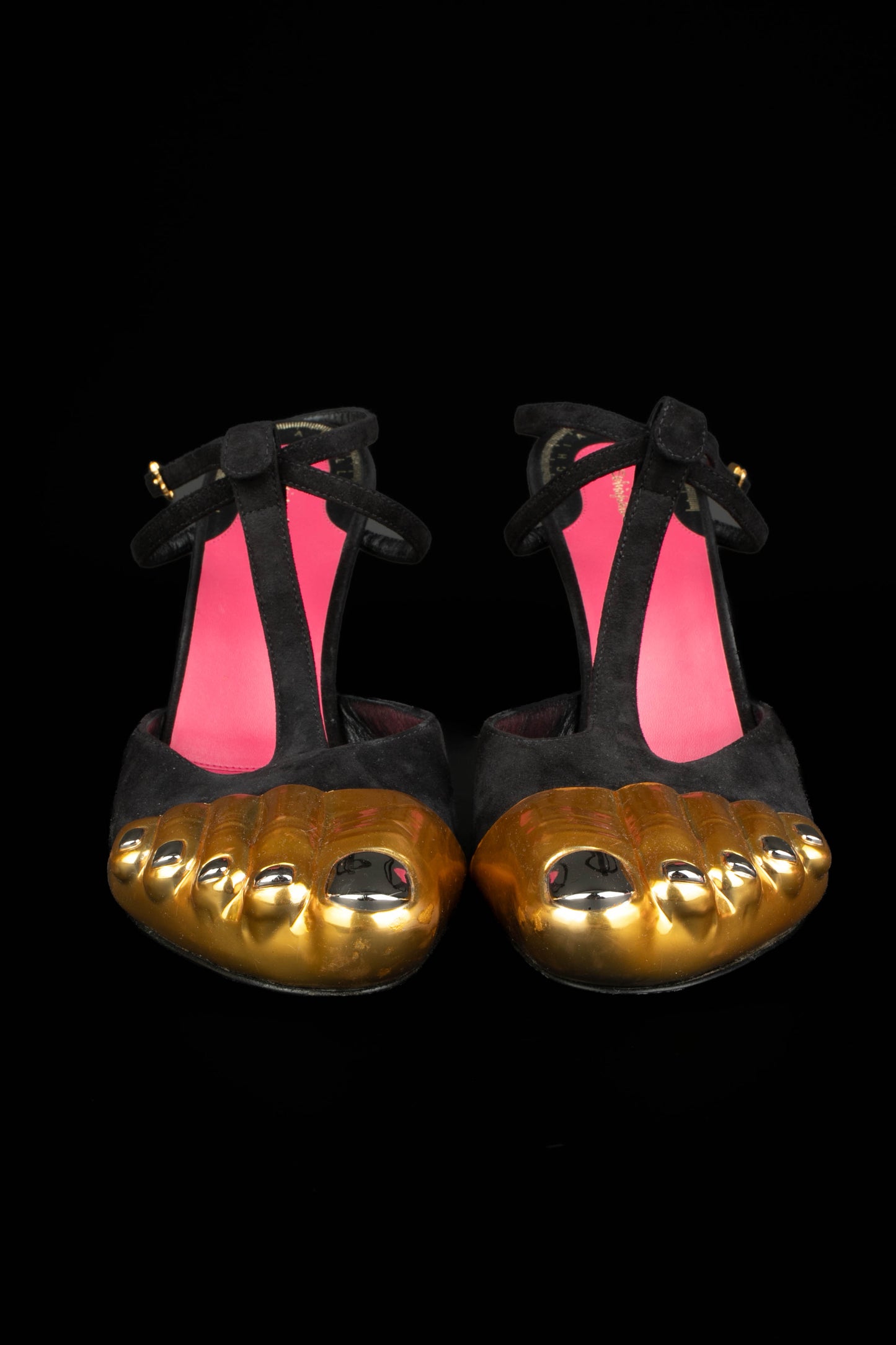 Escarpins trompe-l'oeil Schiaparelli 2023
