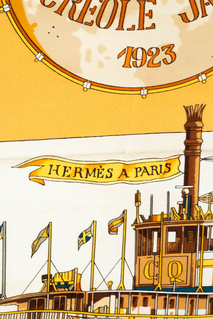 Foulard / Carré "The original New-Orléans créole Jazz 1923" Hermès