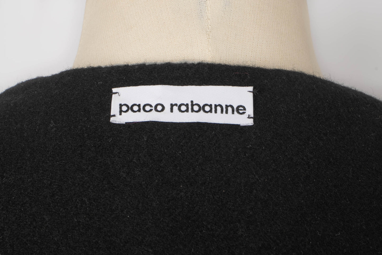 Veste noire Paco Rabanne