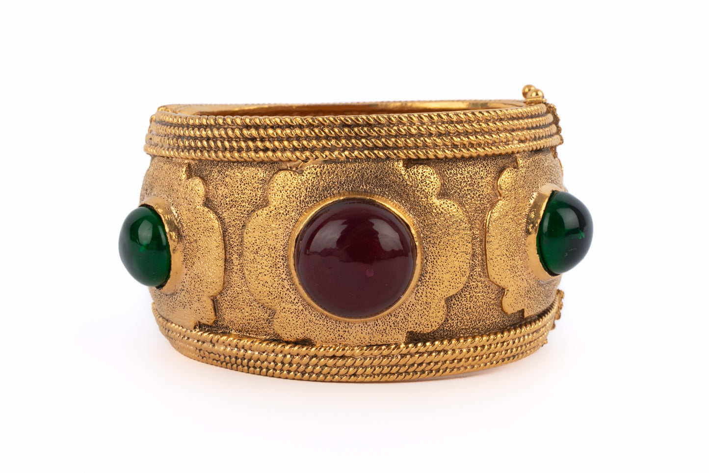 Bracelet byzantin Chanel 1980's