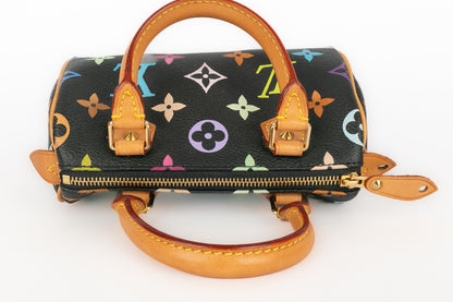 Sac Nano Speedy Louis Vuitton x Takashi Murakami 2003 édition limitée