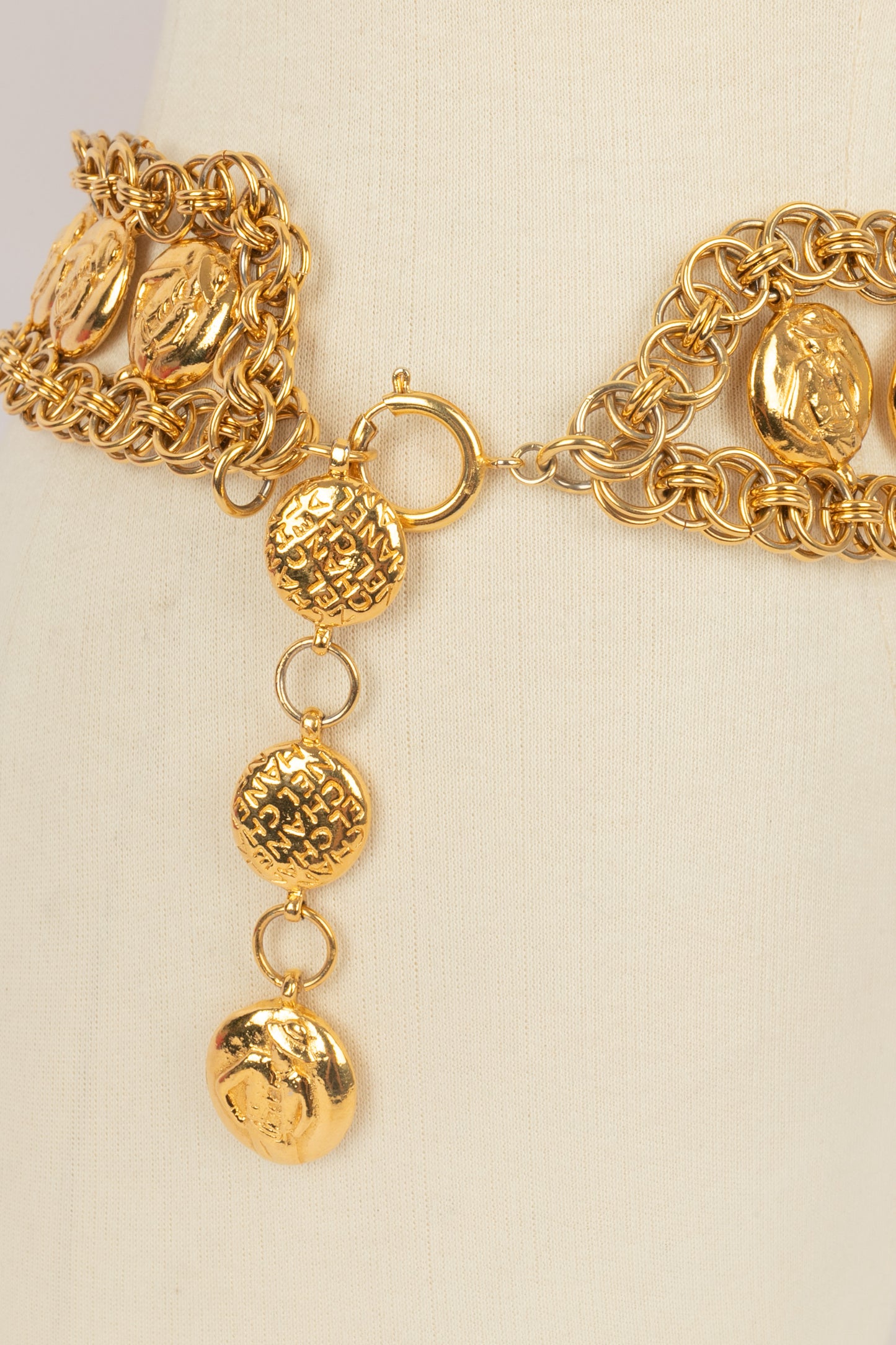 Ceinture chaine Chanel 1990's