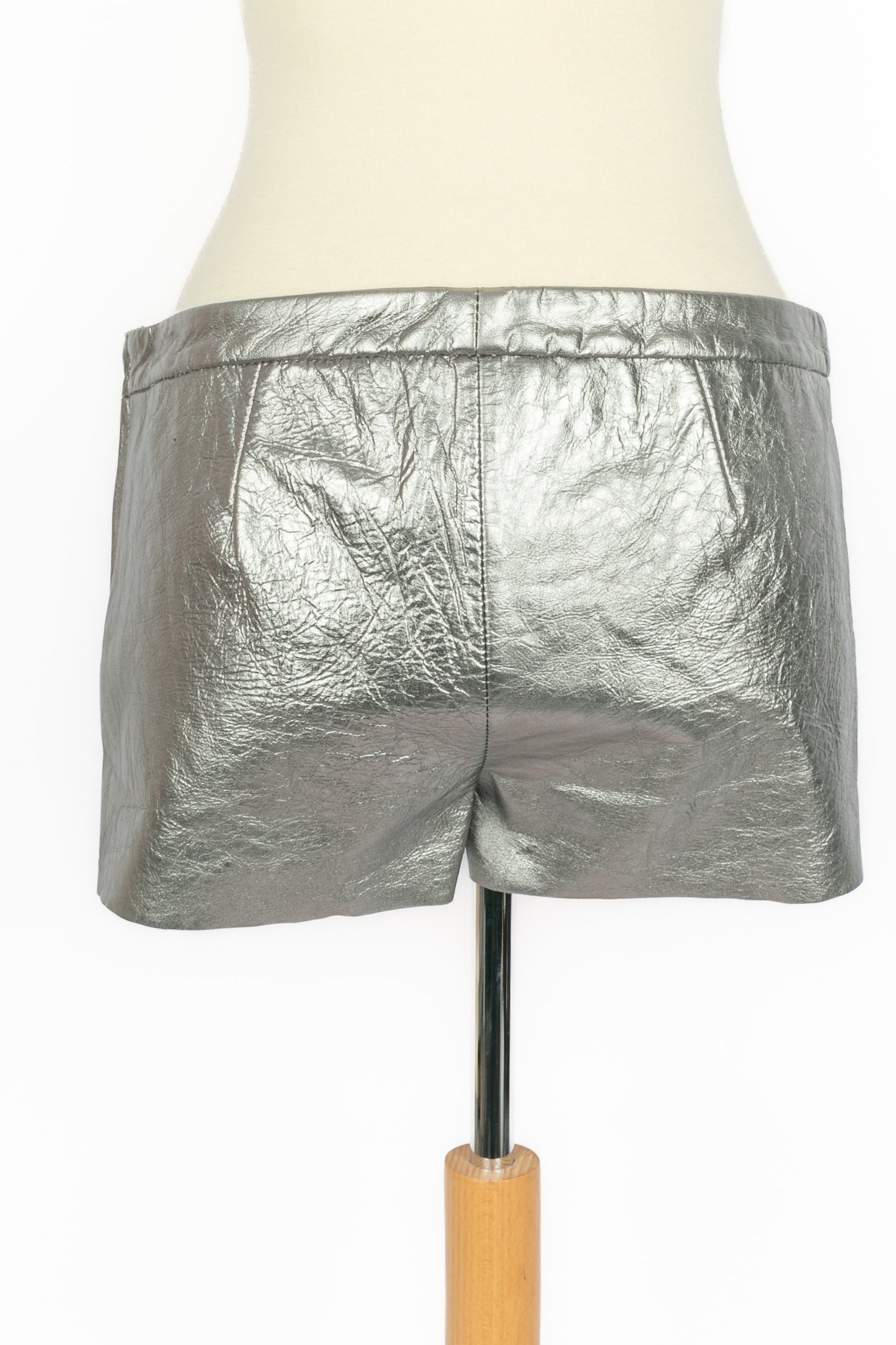 Short en cuir Peachoo + Krejberg