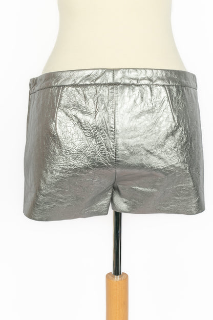 Short en cuir Peachoo + Krejberg