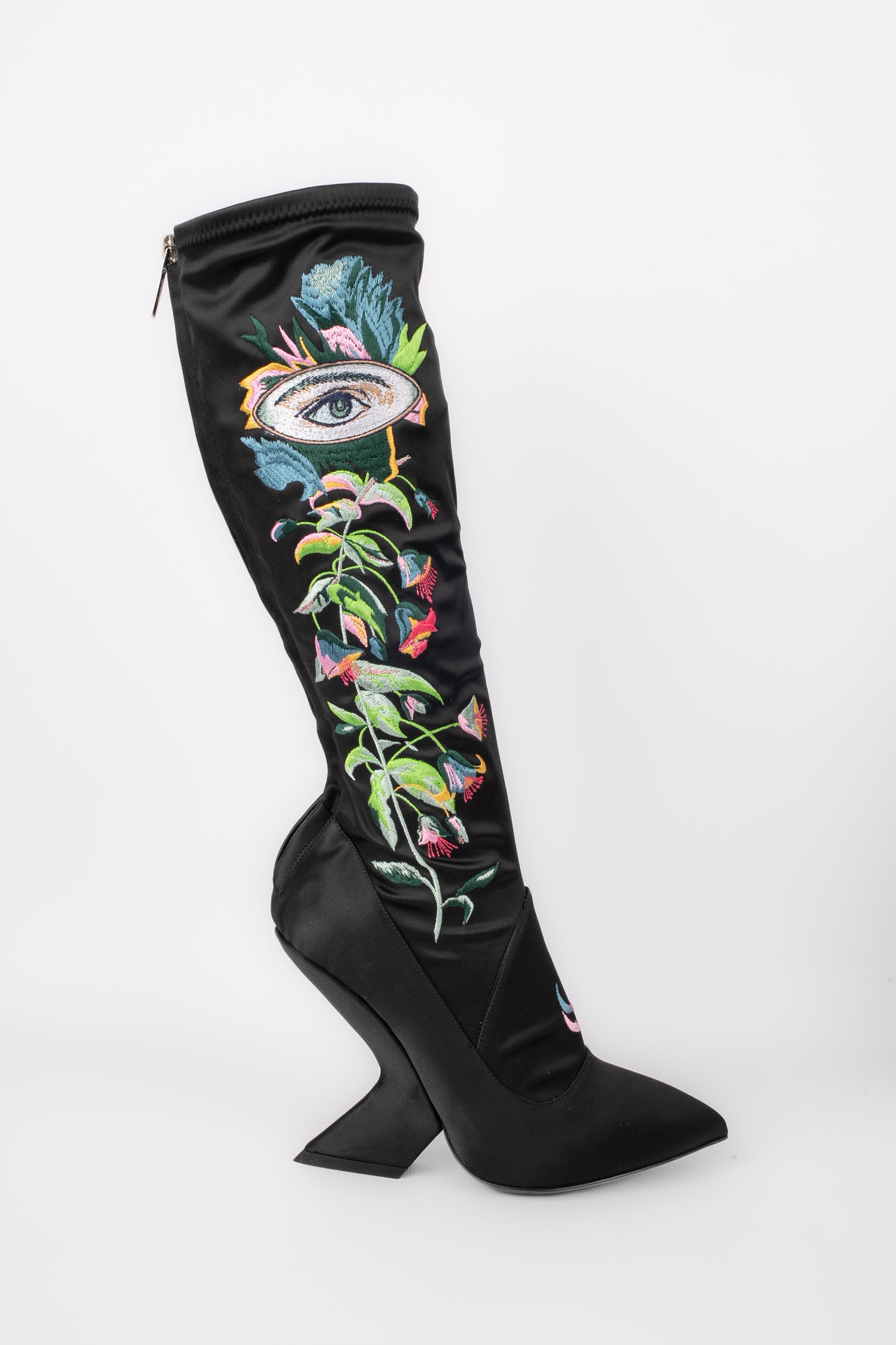 Dior thigh high fashion boots