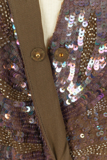 Robe perlée Roberto Cavalli