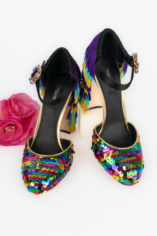 Sandales à talons Dolce & Gabbana