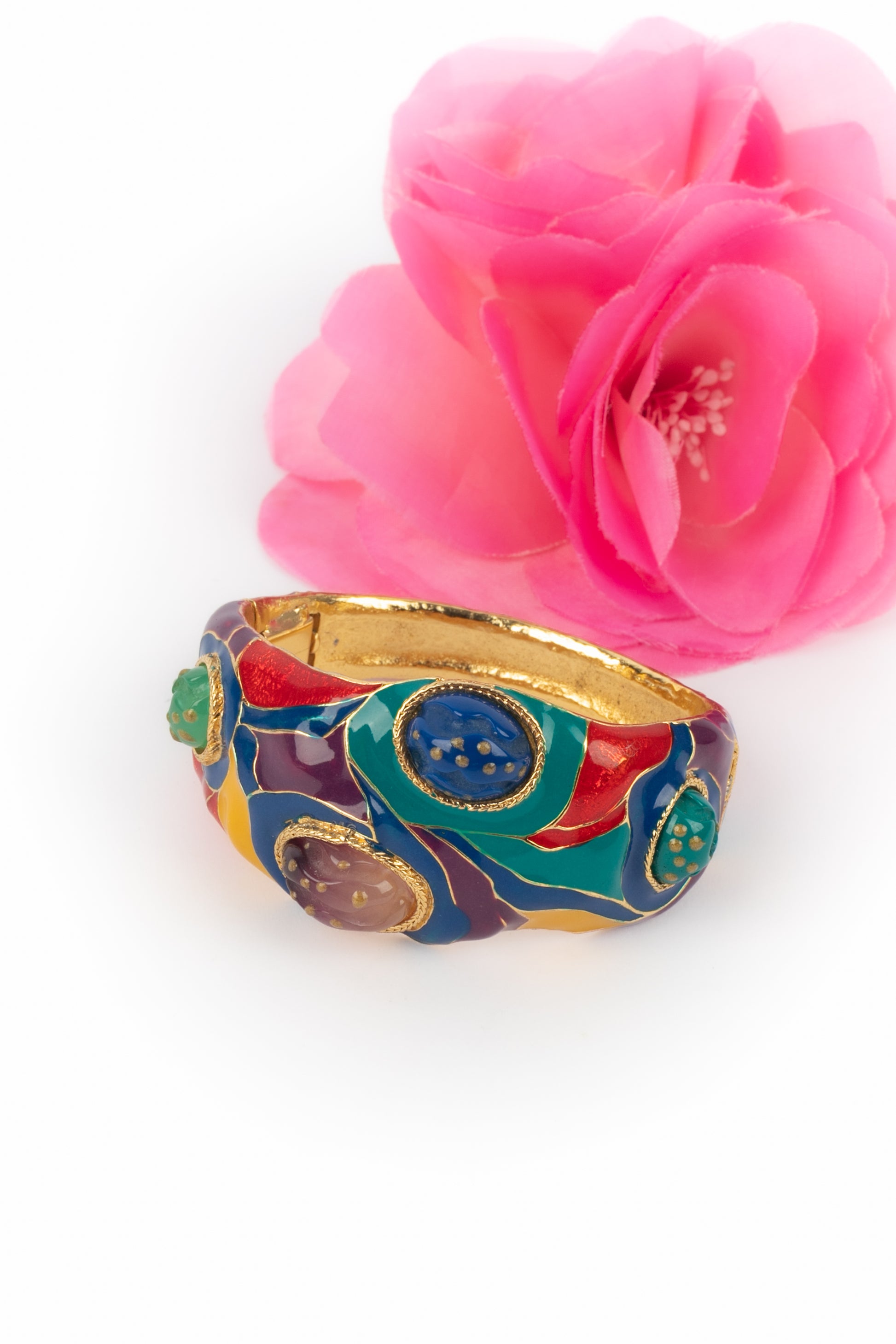 Bracelet émaillé Ungaro