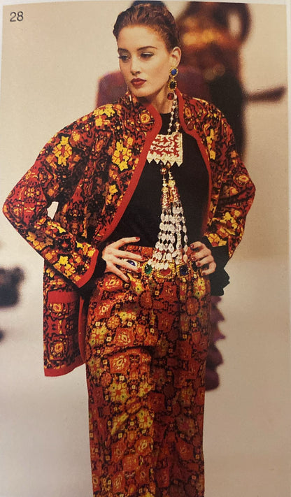 Collier Yves Saint Laurent Haute Couture Maison Goossens