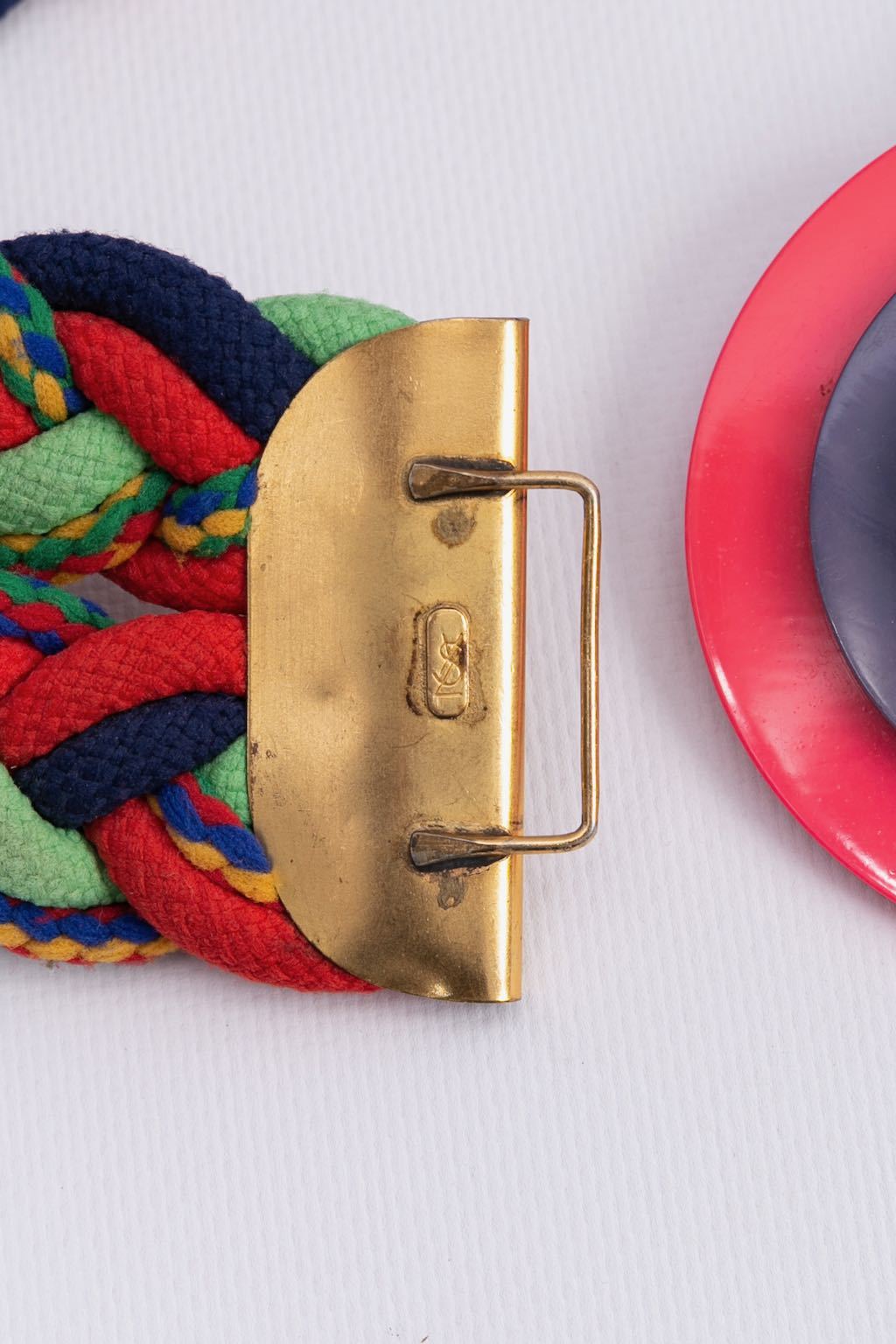 Ceinture multicolore Yves Saint Laurent