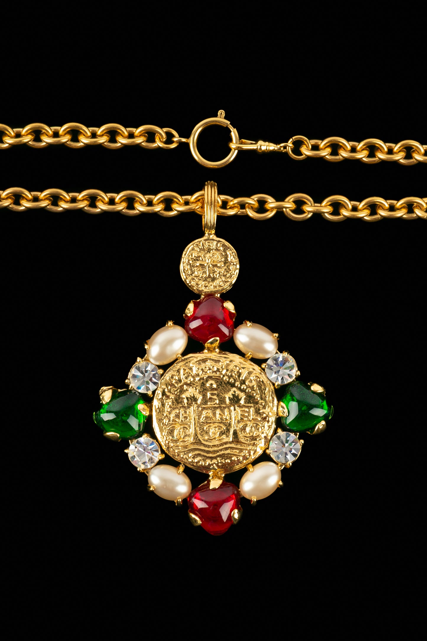 Collier pendentif Chanel 1993
