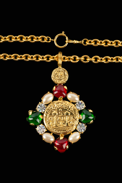 Collier pendentif Chanel 1993