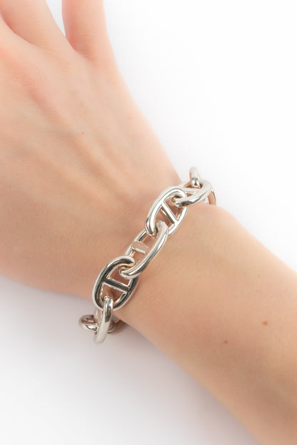 Bracelet "Chaîne d'ancre" Hermès grand modèle