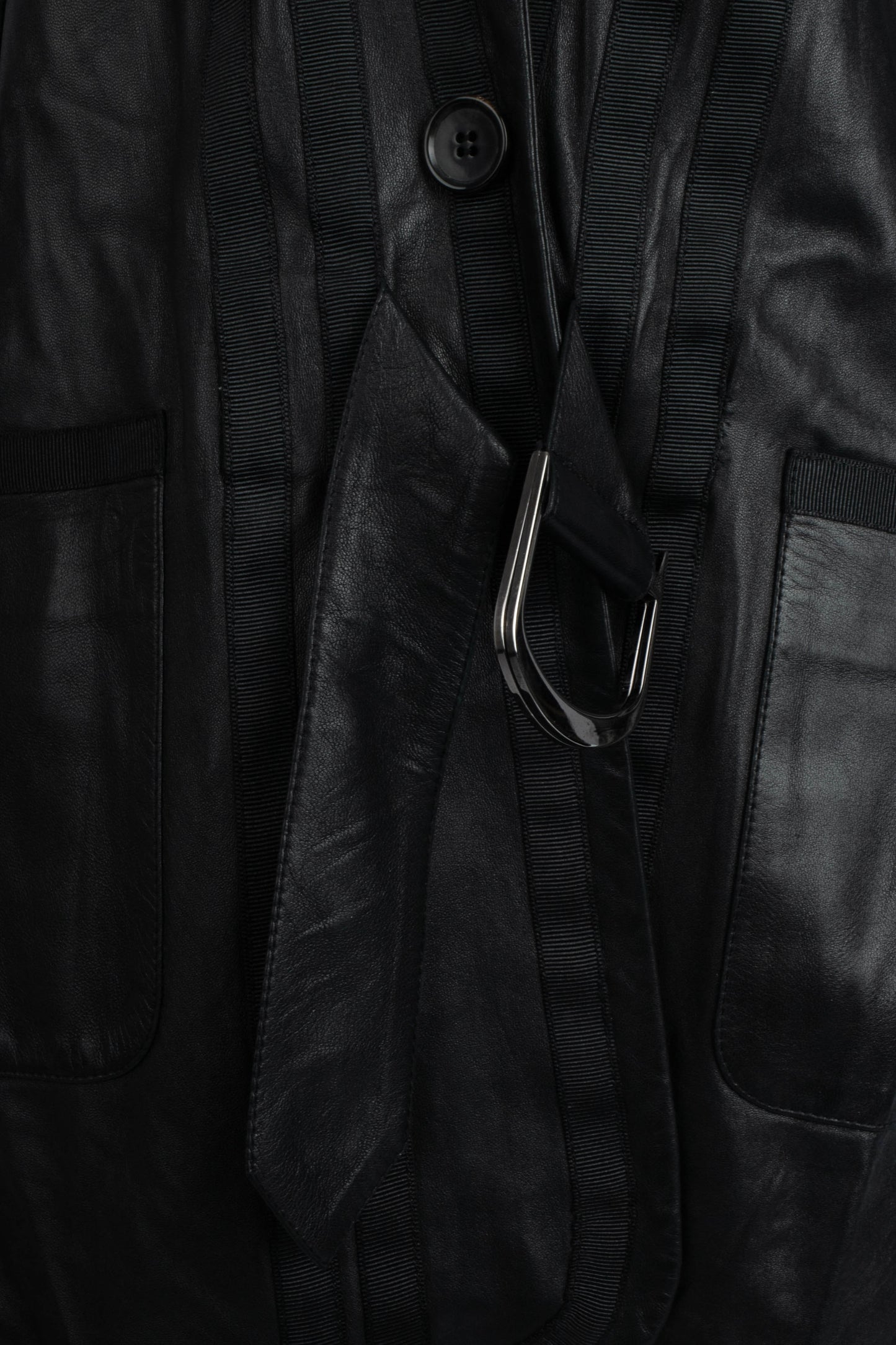 Veste en cuir Dior Printemps 2003