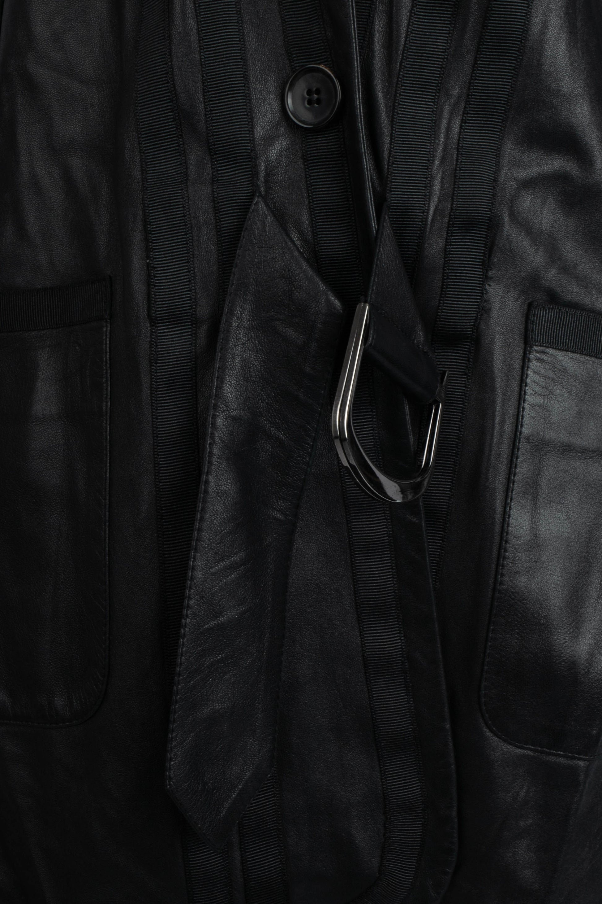 Veste en cuir Dior Printemps 2003